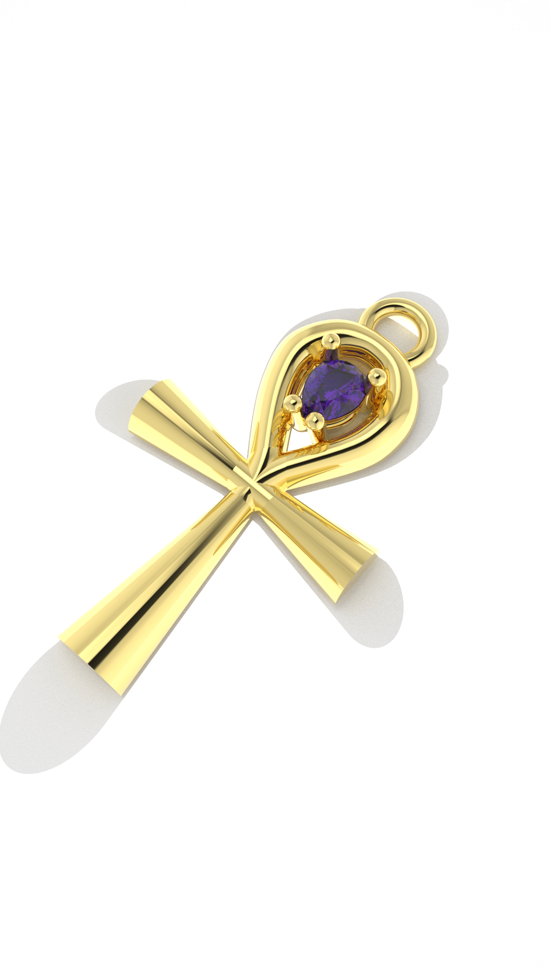 Pendentif Croix D'Ankh